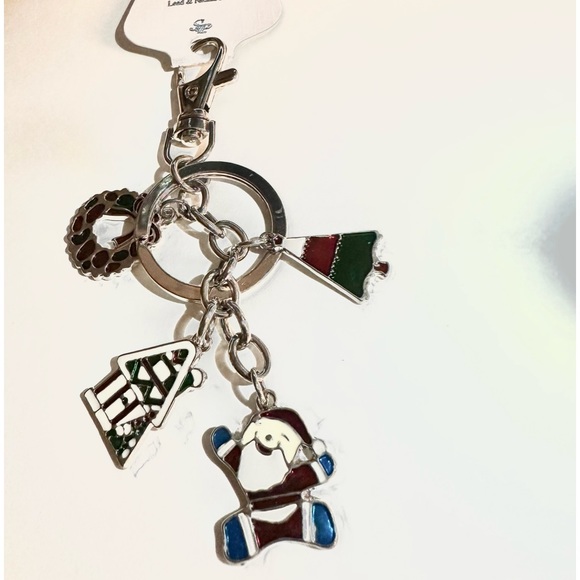NWT Christmas Charm Key Ring - Picture 2 of 2